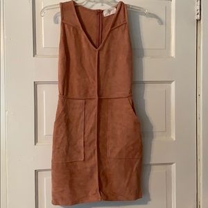 Suede Dress
